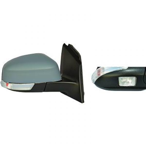 Rétroviseur Gauche Électrique Frankberg Pour Ford Mondeo IV BA7 2010-2015 - 12+2 Pôles, Chauffant, Angle Mort - Compatible #1469511