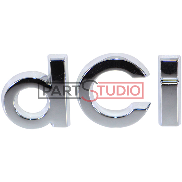 Badge Coffre Arrière DCi Pour Renault Mégane MK4 Et Talisman - Emblème Monogramme 908920356R | Accessoire Auto D'origine