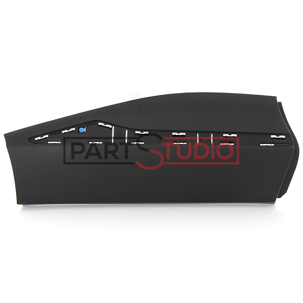 Moulure De Pilier De Porte Arrière Droite BROSS - Référence 2S61A25458AN - Compatible Ford Fiesta 5 (2002-2008)