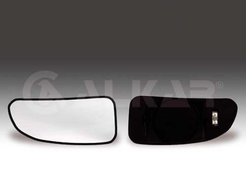 Miroir De Rétroviseur Droit Passager - Compatible Fiat Fiorino, Citroën Nemo, Peugeot Bipper - Verre Simple - 8