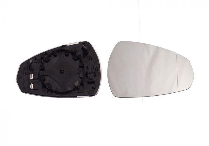 Miroir Rétroviseur Droit Asphérique Chauffant - Compatible BMW Série 1, 5, X1 (sans Abaissement Auto)