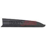 Moulure de porte avant droite, noire