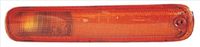 Feu clignotant avant gauche, orange, dans pare-chocs