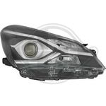 Phare avant droit, led
