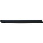 Bandeau droit de pare-chocs avant, noir, sans emplacements radars