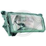 Phare droit, lampe H4 manuel