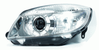 Phare droit, lampe H7, non directionnel