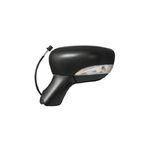 Rétroviseur droit, électrique, chauffant, avec sonde de température, noir , modèle halogéne