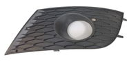 Grille de pare-chocs avant gauche, noire, avec emplacement antibrouillard