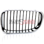 Grille de calandre gauche / noire-chromée
