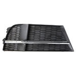 Grille de pare-chocs avant droite, noire, avec moulure chromée, modèle S-Line