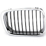 Grille droite de calandre / chromée (vendu à l'unité)