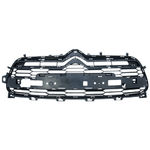 Grille supérieure noire