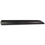 Moulure de porte avant droite, noire