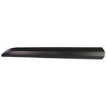 Moulure de porte avant gauche, noire