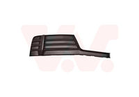 Grille inférieure avant droite, sans emplacement antibrouillard, sans emplacement moulure, sans moulure chromée, sauf finitions pack extérieur S-Line / E-Tron / S3