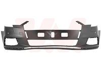 Pare-chocs avant, sans lave-phare, avec emplacement radar, 2 trous, sauf finitions S-Line / S3