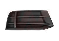 Grille inférieure avant droite, sans emplacement antibrouillard, sans emplacement moulure, sans moulure chromée, sauf finitions pack extérieur S-Line / E-Tron / S3