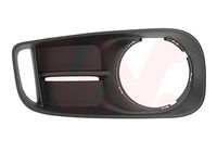 Grille de pare-chocs avant droite inférieure, noire, avec emplacement antibrouillard, modèle Basic