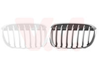 Grille de calandre gauche, argentée/chromée, modèle X Line
