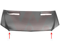 Capot moteur, à peindre