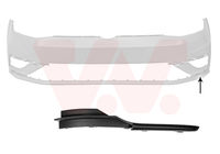 Grille inférieure avant gauche, teinte : noir, sauf finitions Alltrack / Golf R / pack extérieur R-Line