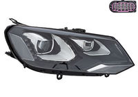 Phare droit xénon AFS, technologie xénon, feu de jour LED, compatible jusqu'à 10/2014