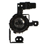 Phare antibrouillard droite, pour enjoliveur antibrouillard noir brillant et insert chromé