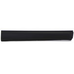 Moulure de porte avant droite, noire