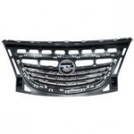 Grille de calandre, avec emplacements moulures chromées
