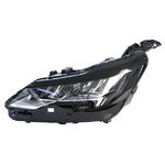 Phare avant gauche, LED, non directionnel, modèle avec signature lumineuse dent de sabre, Marquage Peugeot LED Technology