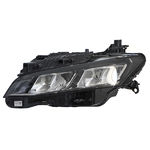 Phare gauche, non adaptatif, non directionnel, Eco led - marquage Peugeot led technologie