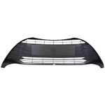 Grille de pare-chocs avant centrale, noire mat