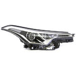 Phare avant droit, lampe HIR2, avec feu LED