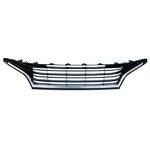 Grille de pare-chocs avant, modèle avec enjoliveur chromé