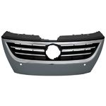 Grille de calandre, noire et chromée, avec options radars