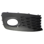 Grille de pare-chocs avant droite, noire, avec emplacement antibrouillard