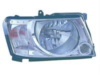 Phare gauche, lampe H4, électrique