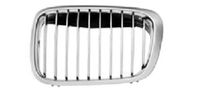 Grille gauche de calandre / chromée