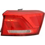 Feu arrière droit, sur aile, Full LED, avec enjoliveur, foncé
