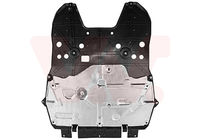Cache sous moteur inférieur, avec protection en aluminium