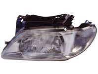 Phare droit, simple parabole, lampe H4