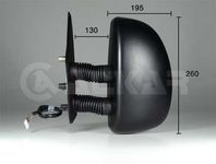 Rétroviseur droit / noir / réglage électrique / chauffant / bras long / pour modèle à partir de juillet 1999