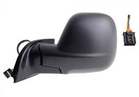 Rétroviseur gauche, complet, électrique, glace convexe, chauffant, rabattable électriquement, 7 pins