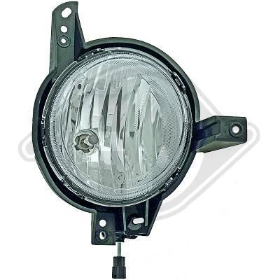 Feu Antibrouillard Avant Pour Mini R55 R56 R57 R58 R59 2006-2014 - Sans Ampoule - Remplacement OEM