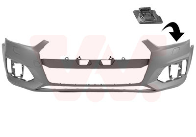Support Pare-chocs Avant Gauche Pour Audi A5 (2012-2017) | Référence 8T0807283C | Noir