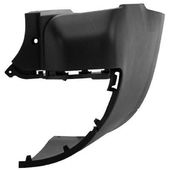Embout droit de pare-chocs arrière, noir, modèle avec 2 portes arrière PEUGEOT PARTNER OEM 00007410FN