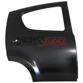 Porte Arrière Citroen C1 OEM 1612543680