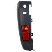 Embout pare-chocs arrière gauche Maxi, pour version Maxi, sauf ouverture porte 270 degrés, version Fourgon pour CITROEN JUMPER DE 07/2006 A 05/2014