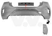 Pare-chocs arrière OPEL CORSA OEM 166335791T